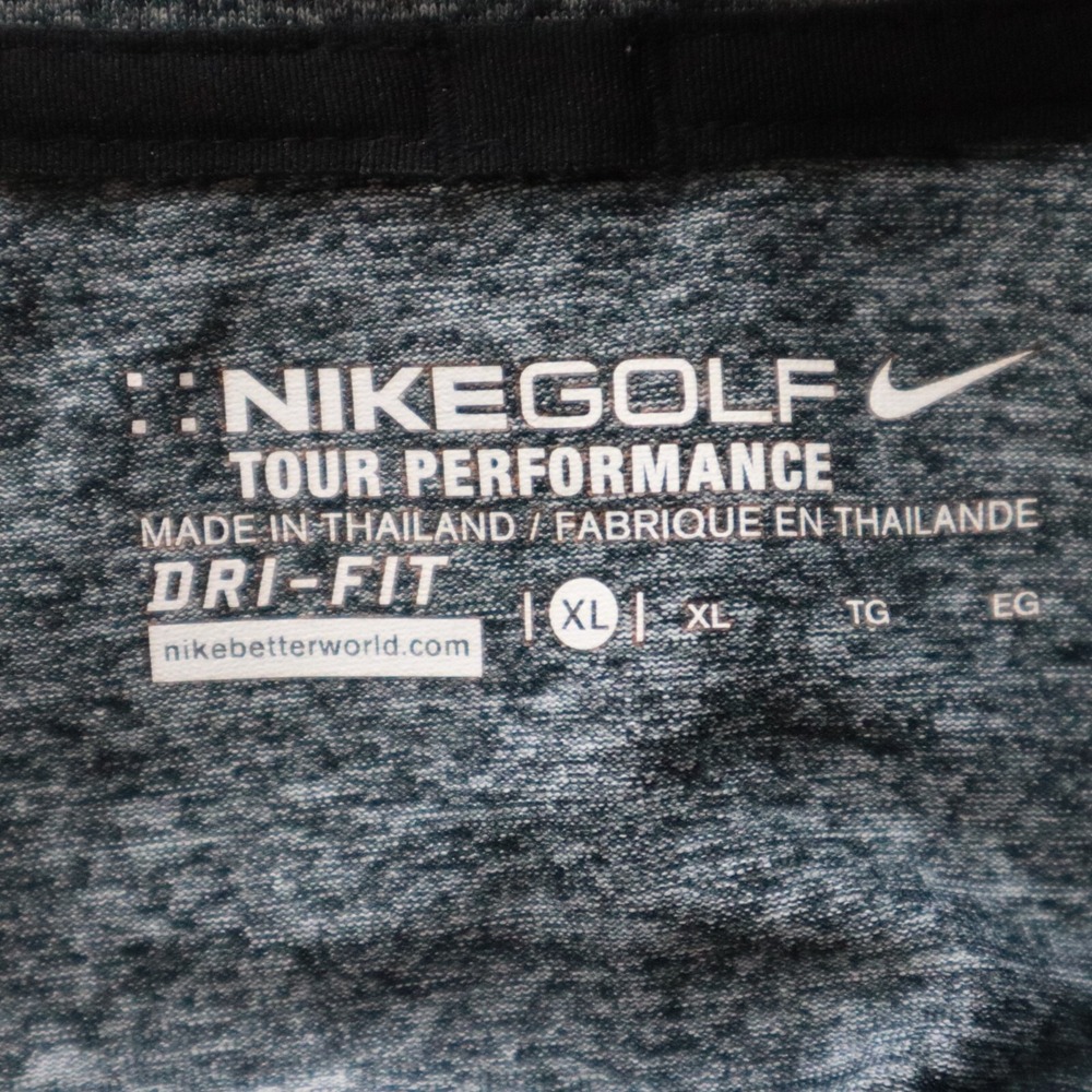 Nike Golf Polo Shirt Mens XL Dri-Fit Tour Performance Bully Pulpit Golf Course - Picture 6 of 7